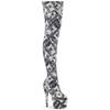 Pleaser - ADORE3000DP Cuissardes à plateforme - Chaussures de pole dance - Vert Product image